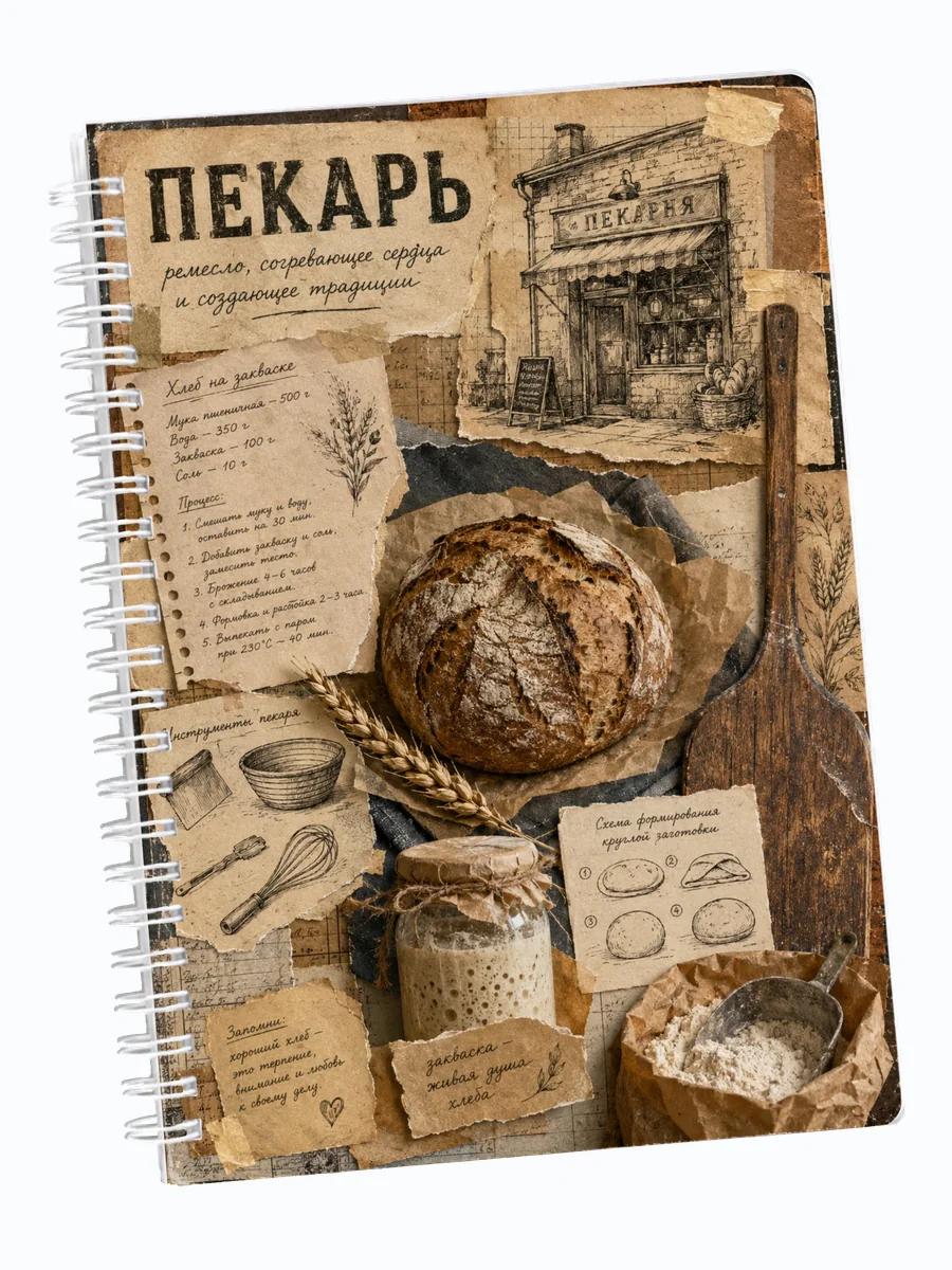 Ежедневник недатированный пекаря