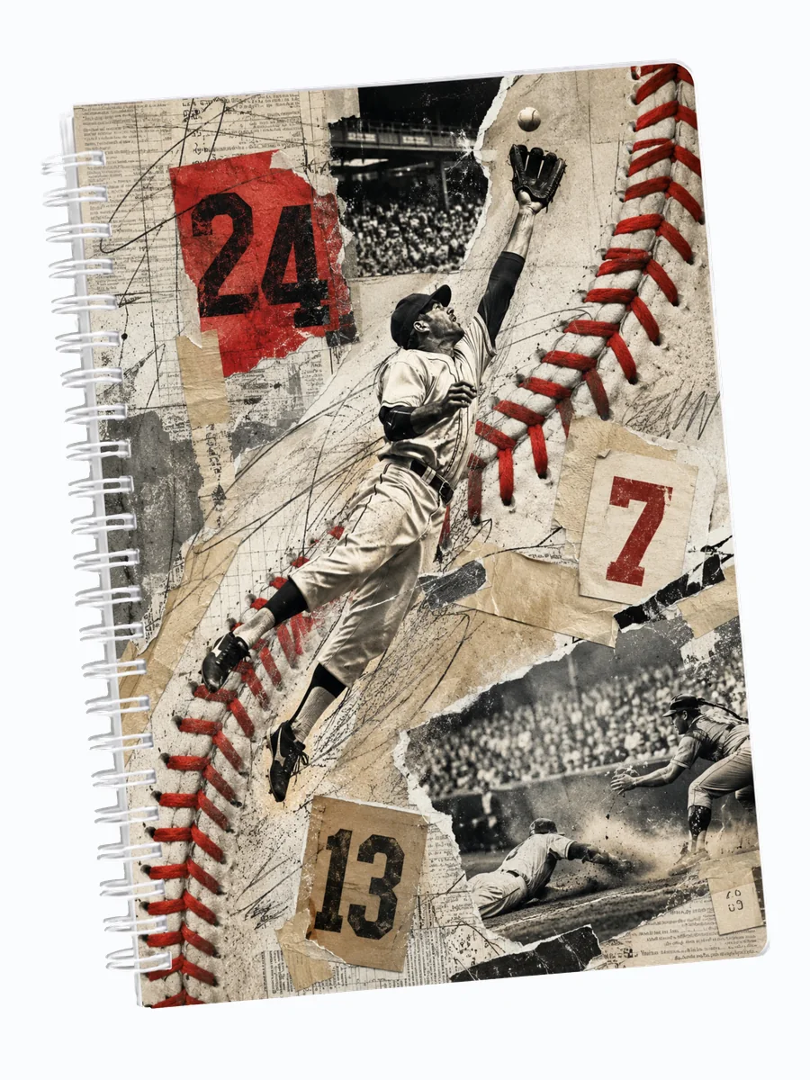 Ежедневник недатированный Бейсбол
