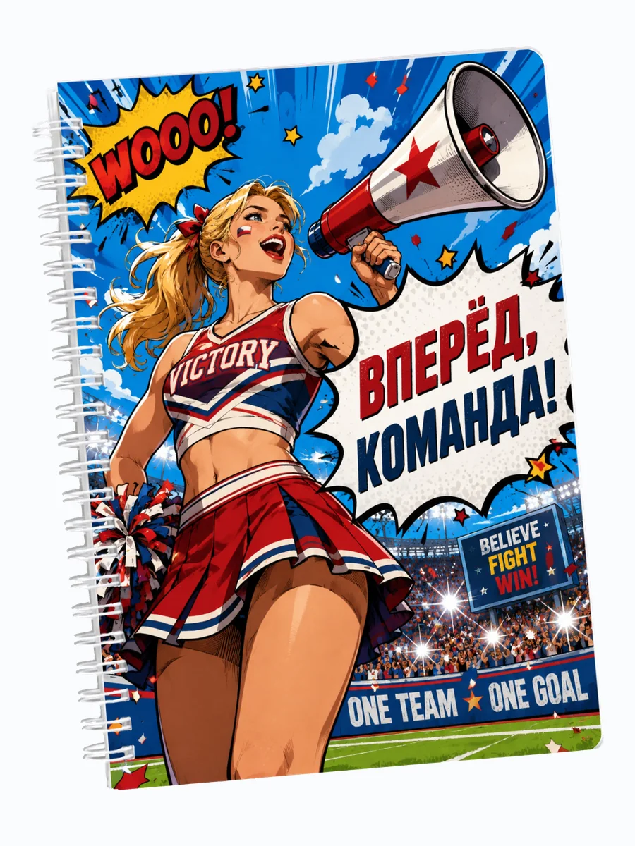 Ежедневник недатированный Чирлидинг