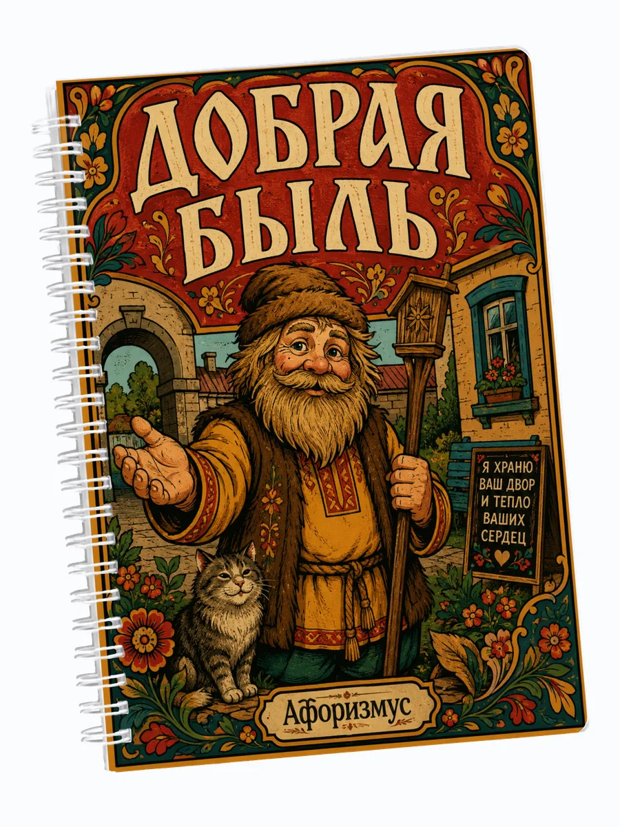 Ежедневник недатированный Дворовой с мотивирующими цитатами