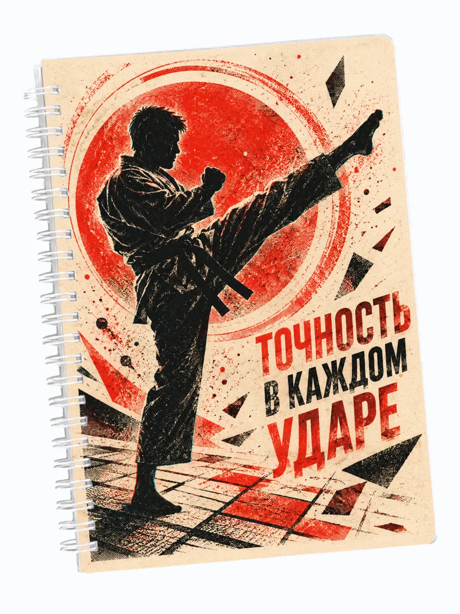 Ежедневник недатированный Карате