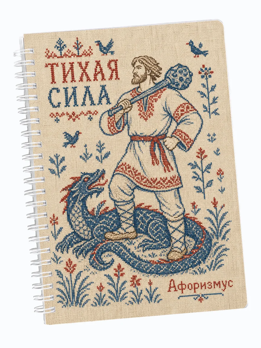 Ежедневник недатированный Кожемяка с мотивирующими цитатами