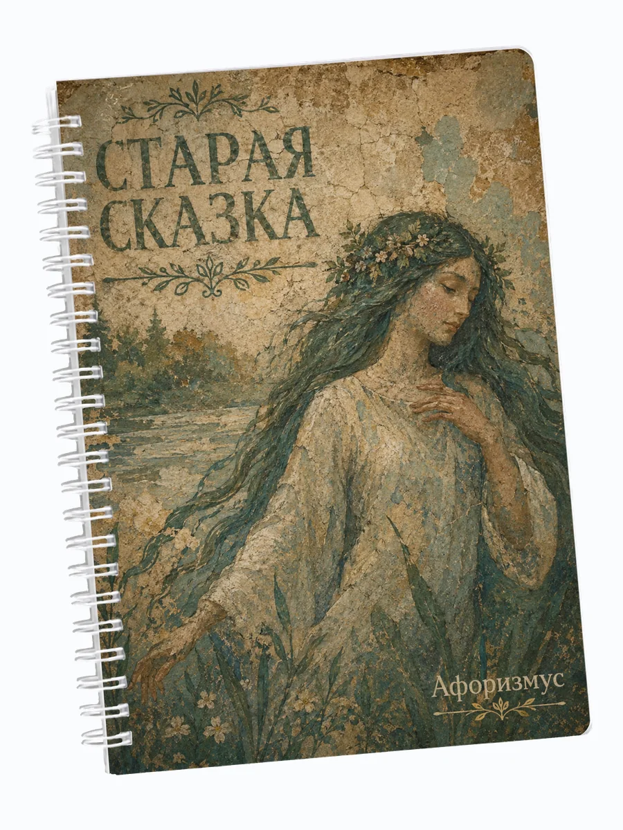 Ежедневник недатированный Мавка с мотивирующими цитатами