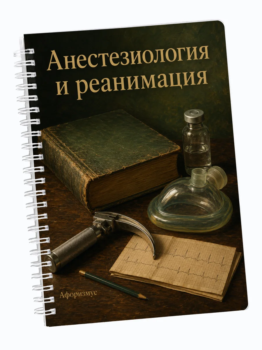 Ежедневник недатированный Анестезиология и реанимация
