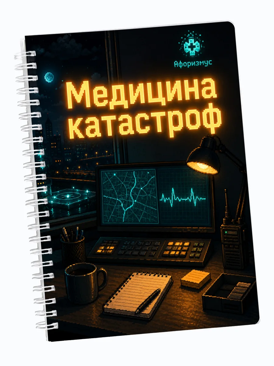 Ежедневник недатированный Медицина катастроф мотивирующий