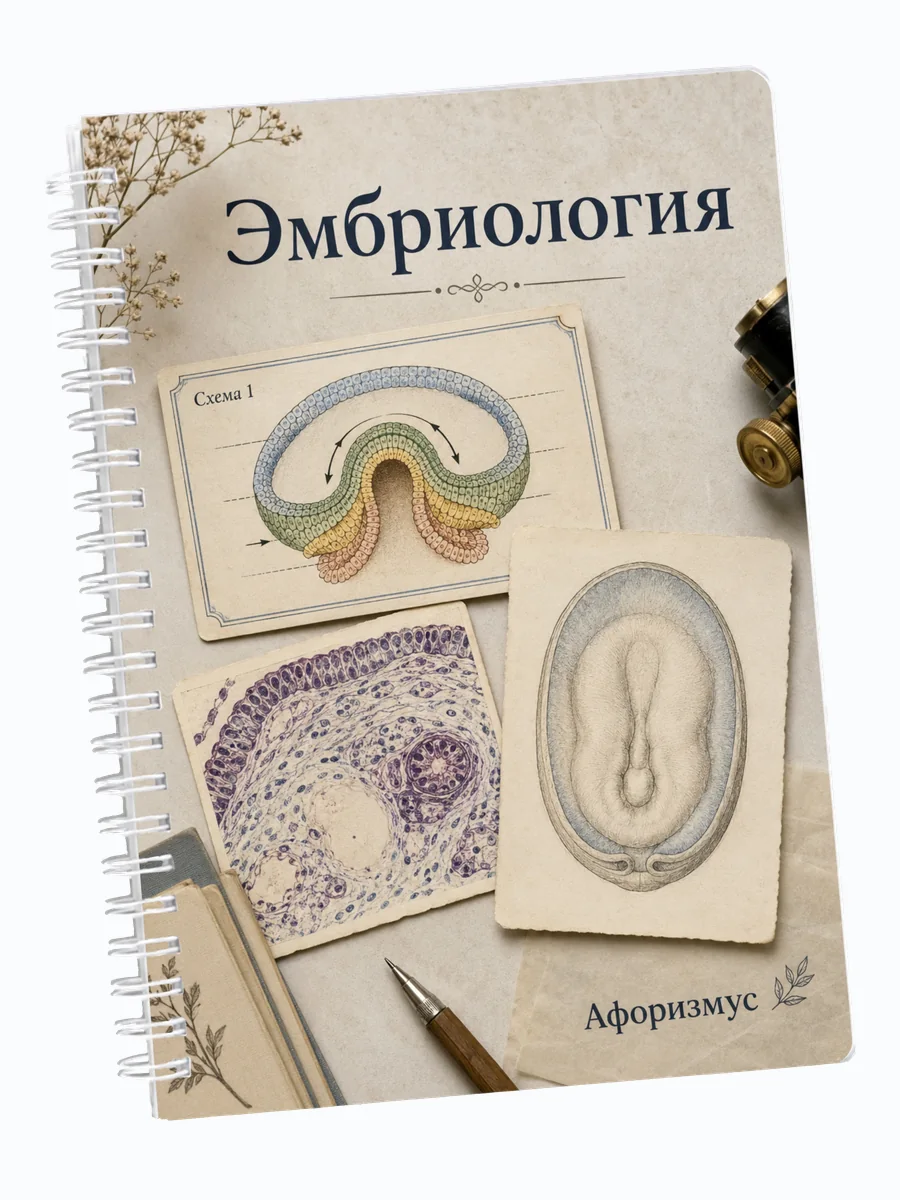 Ежедневник недатированный Эмбриология мотивирующий