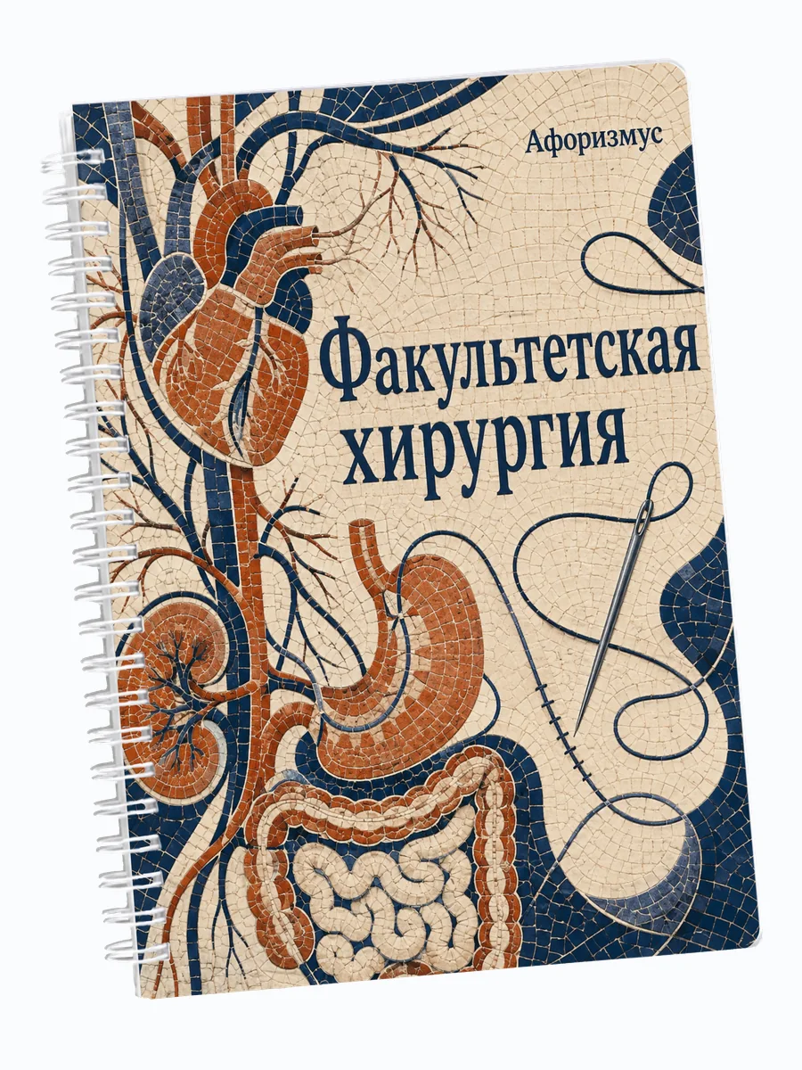 Ежедневник недатированный Факультетская хирургия