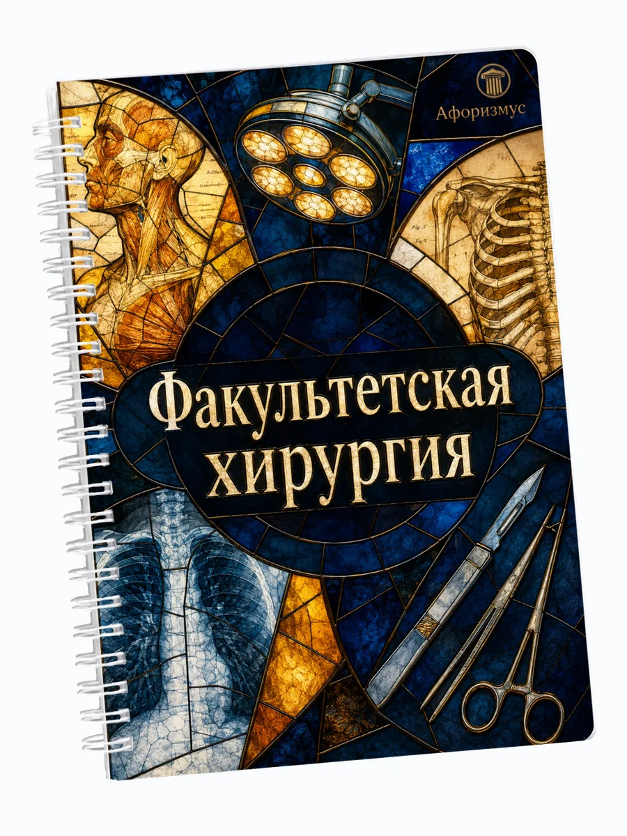 Ежедневник недатированный Факультетская хирургия