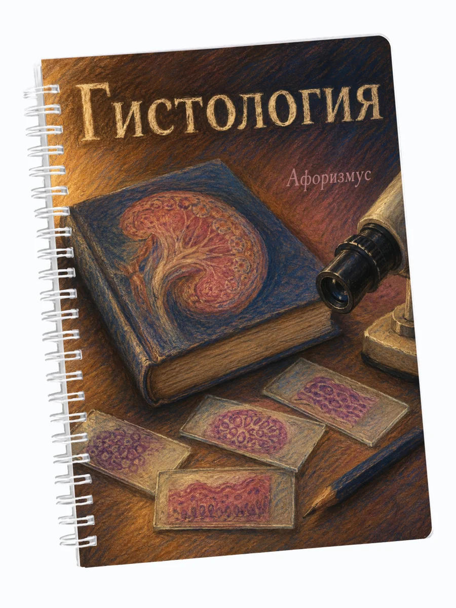 Ежедневник недатированный Гистология мотивирующий