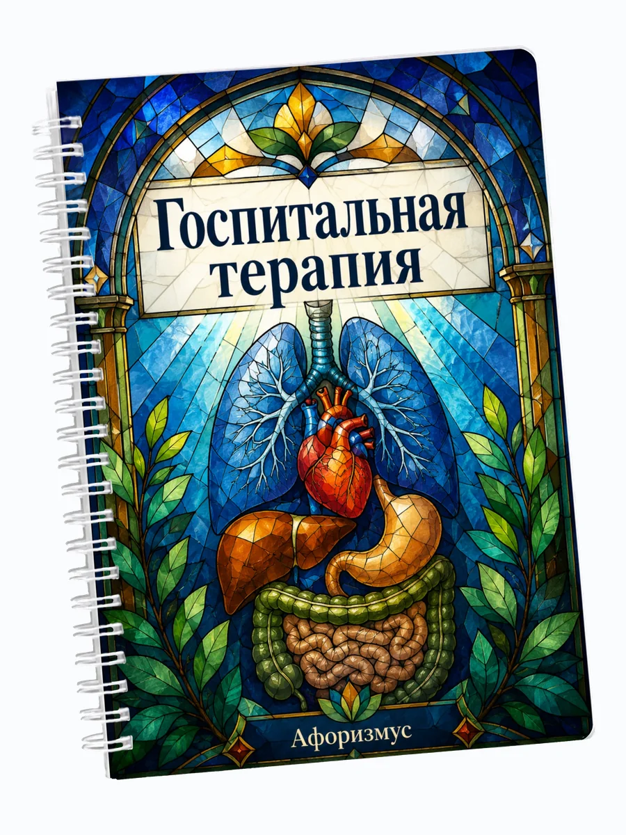 Ежедневник недатированный Госпитальная терапия мотивирующий