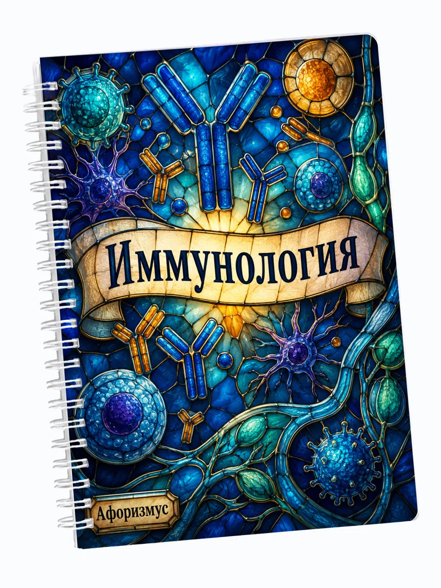 Ежедневник недатированный Иммунология мотивирующий