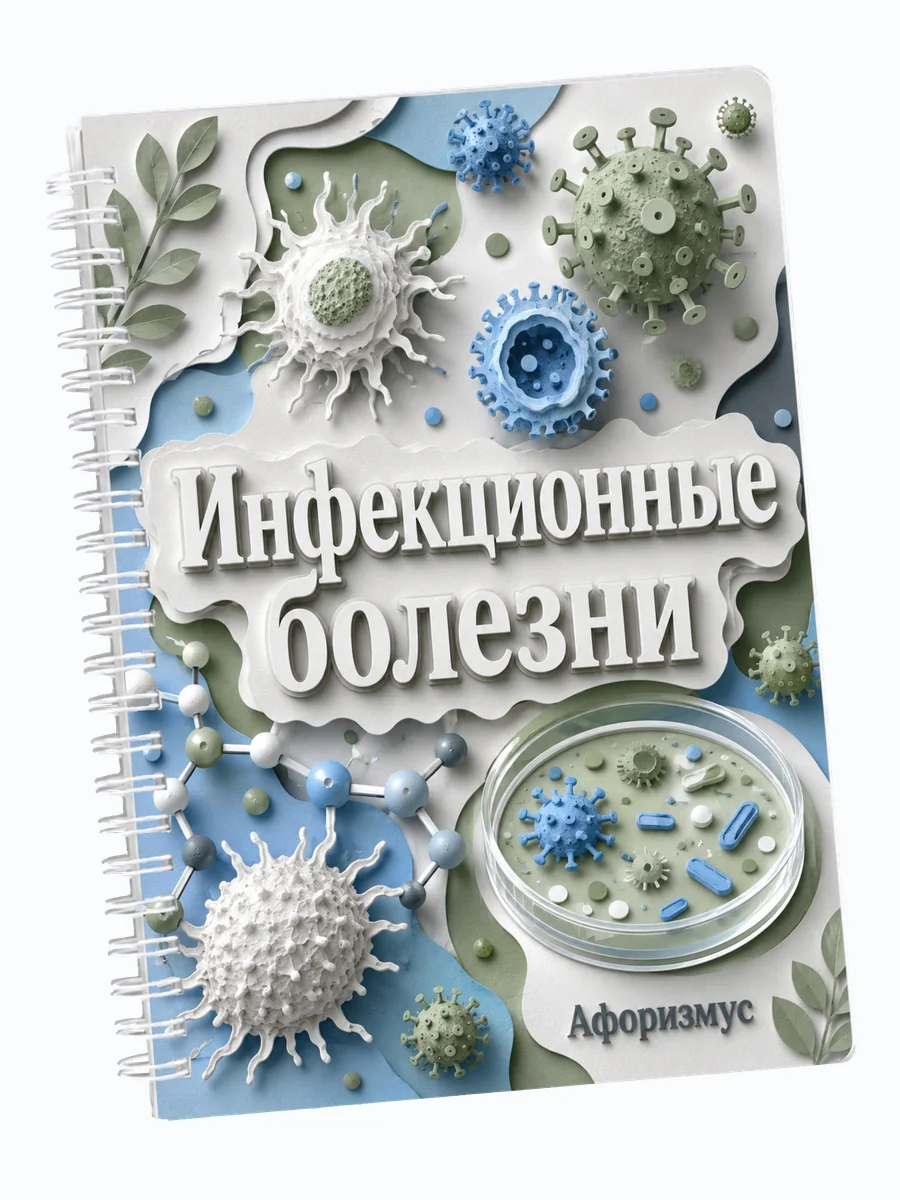 Ежедневник недатированный Инфекционные болезни мотивирующий