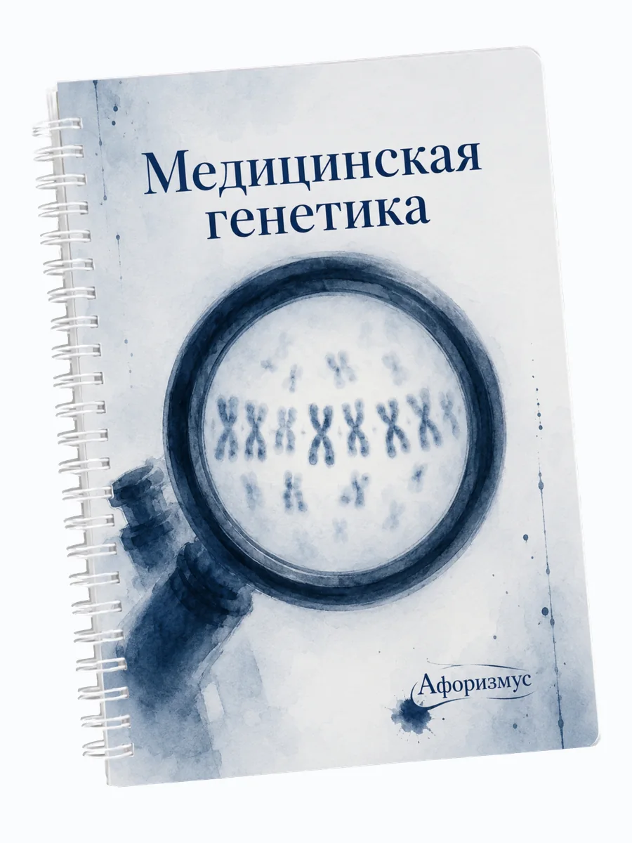 Ежедневник недатированный Медицинская генетика мотивирующий