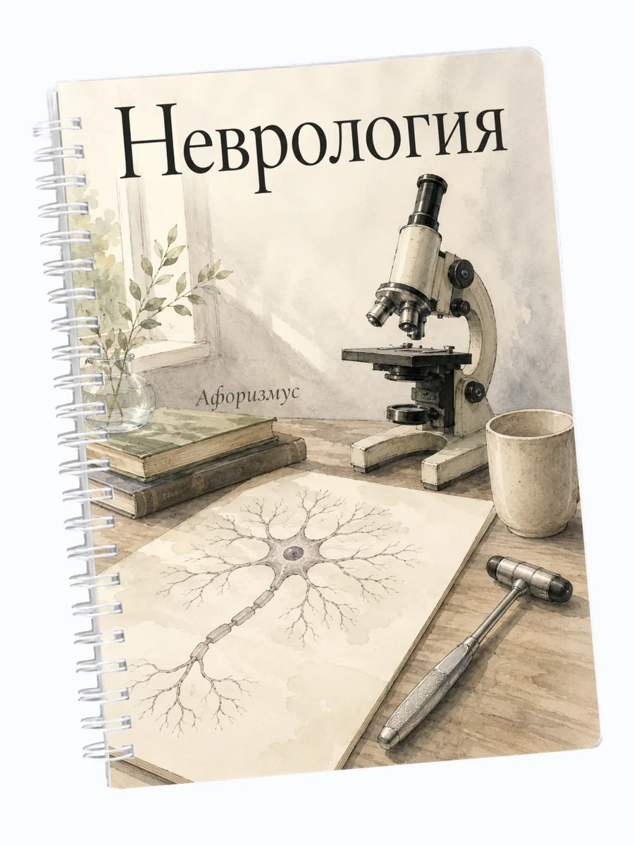 Ежедневник недатированный Неврология мотивирующий