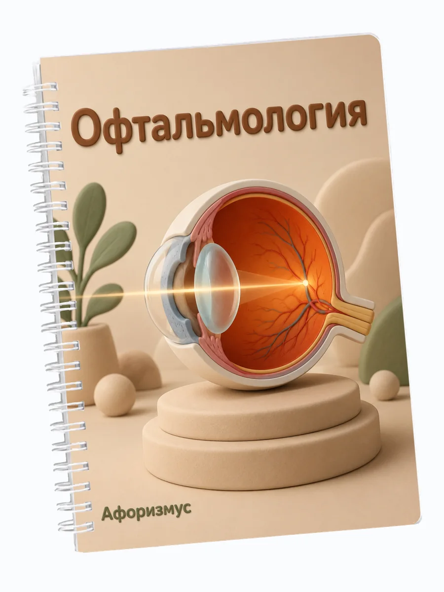 Ежедневник недатированный Офтальмология мотивирующий