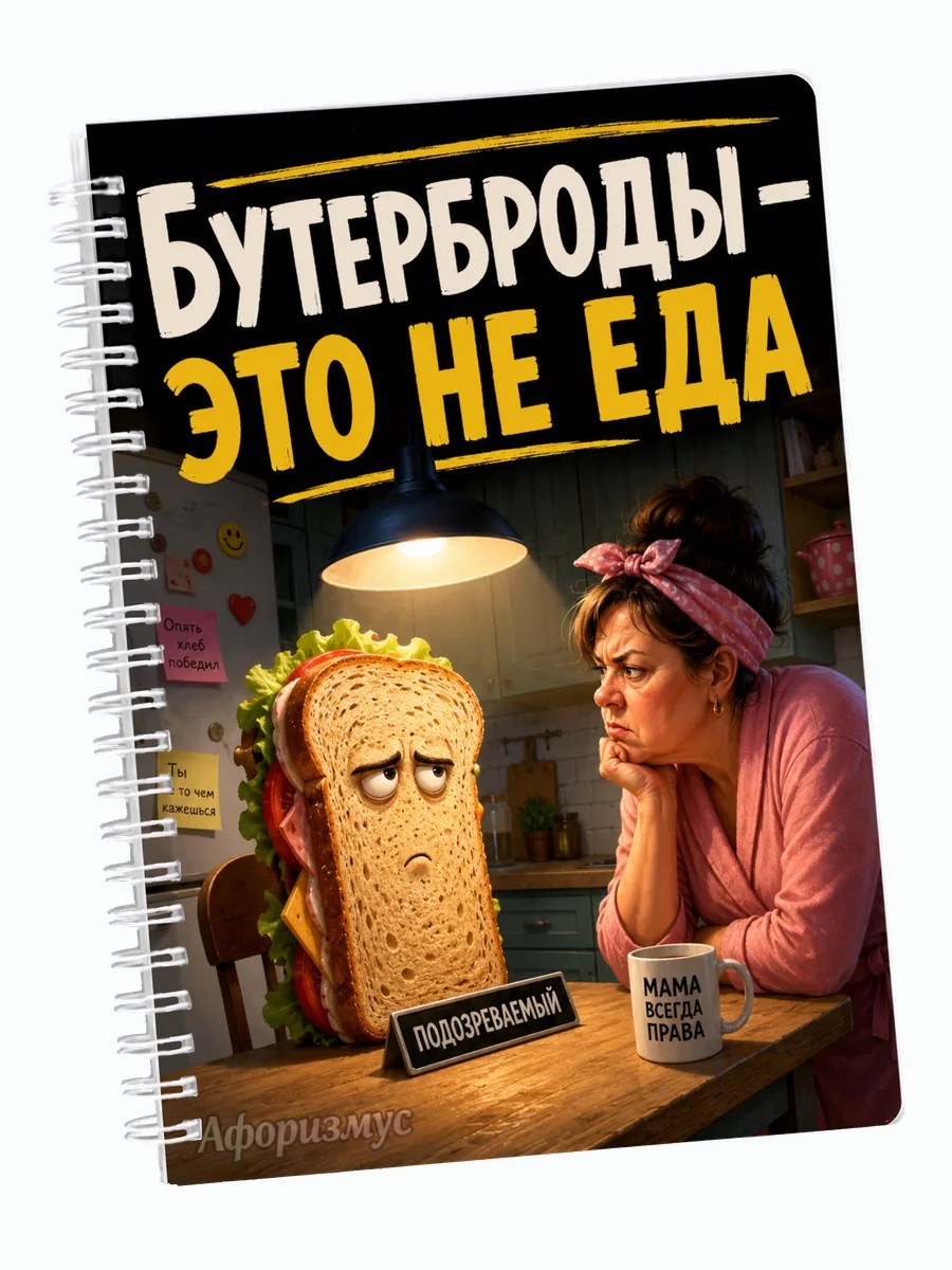 Ежедневник недатированный Фразы мамы мотивирующий