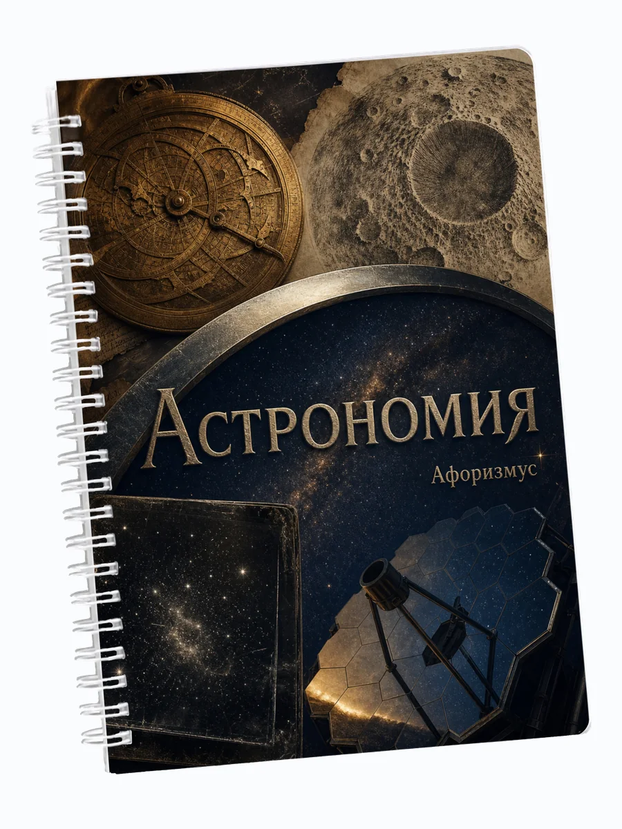 Ежедневник недатированный Астрономия мотивирующий