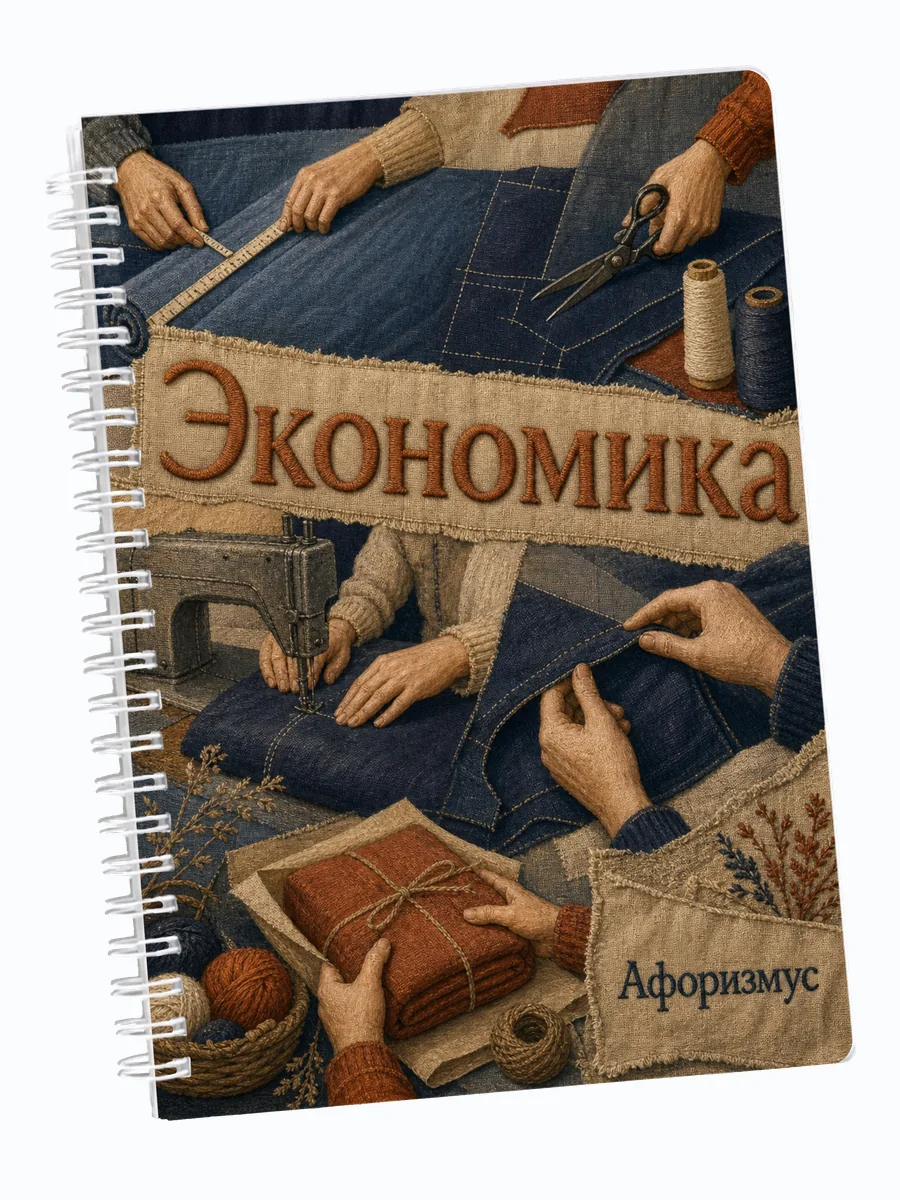 Ежедневник недатированный Экономика с мотивирующими цитатами