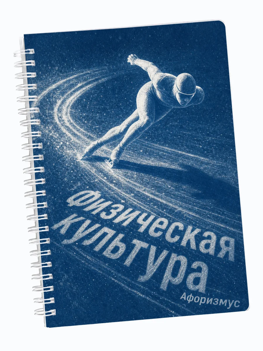 Ежедневник недатированный Физическая культура мотивирующий