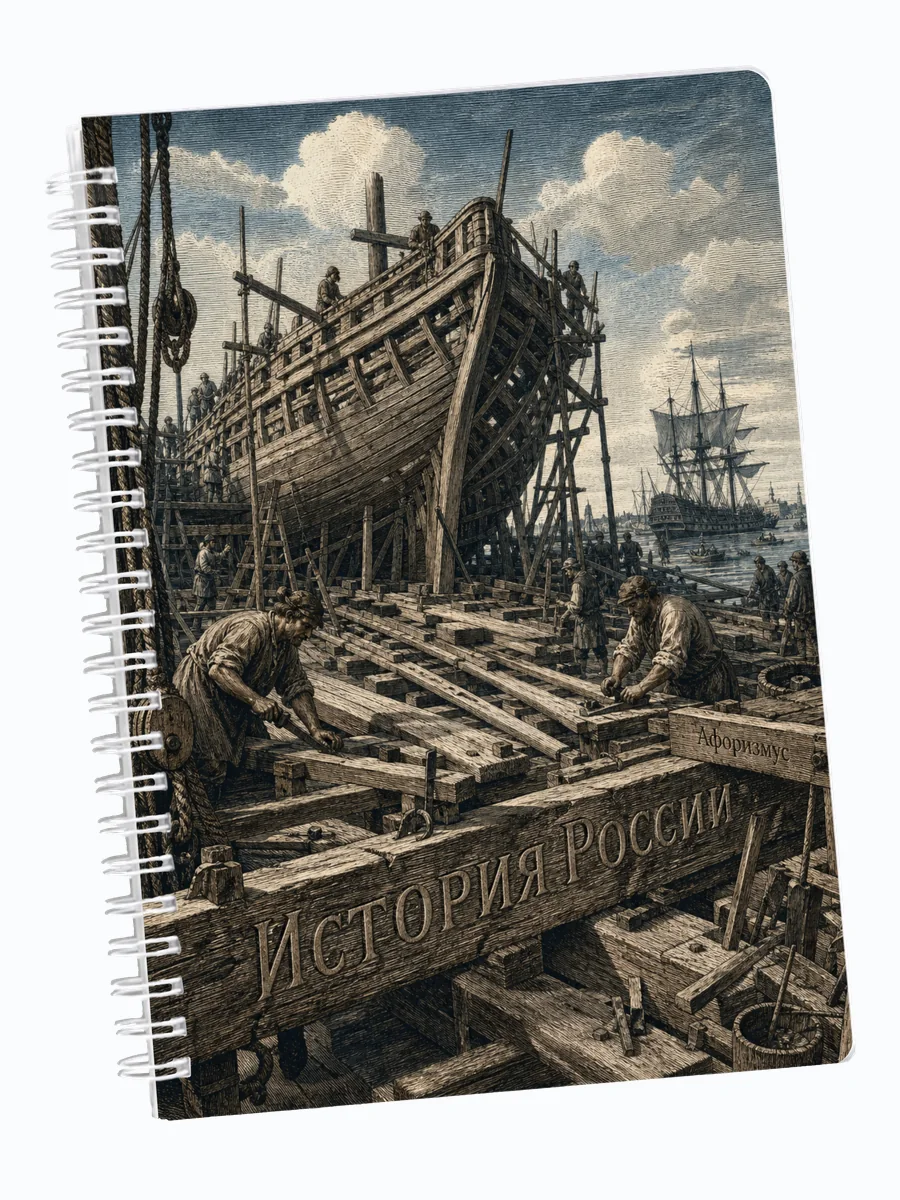 Ежедневник недатированный История России мотивирующий