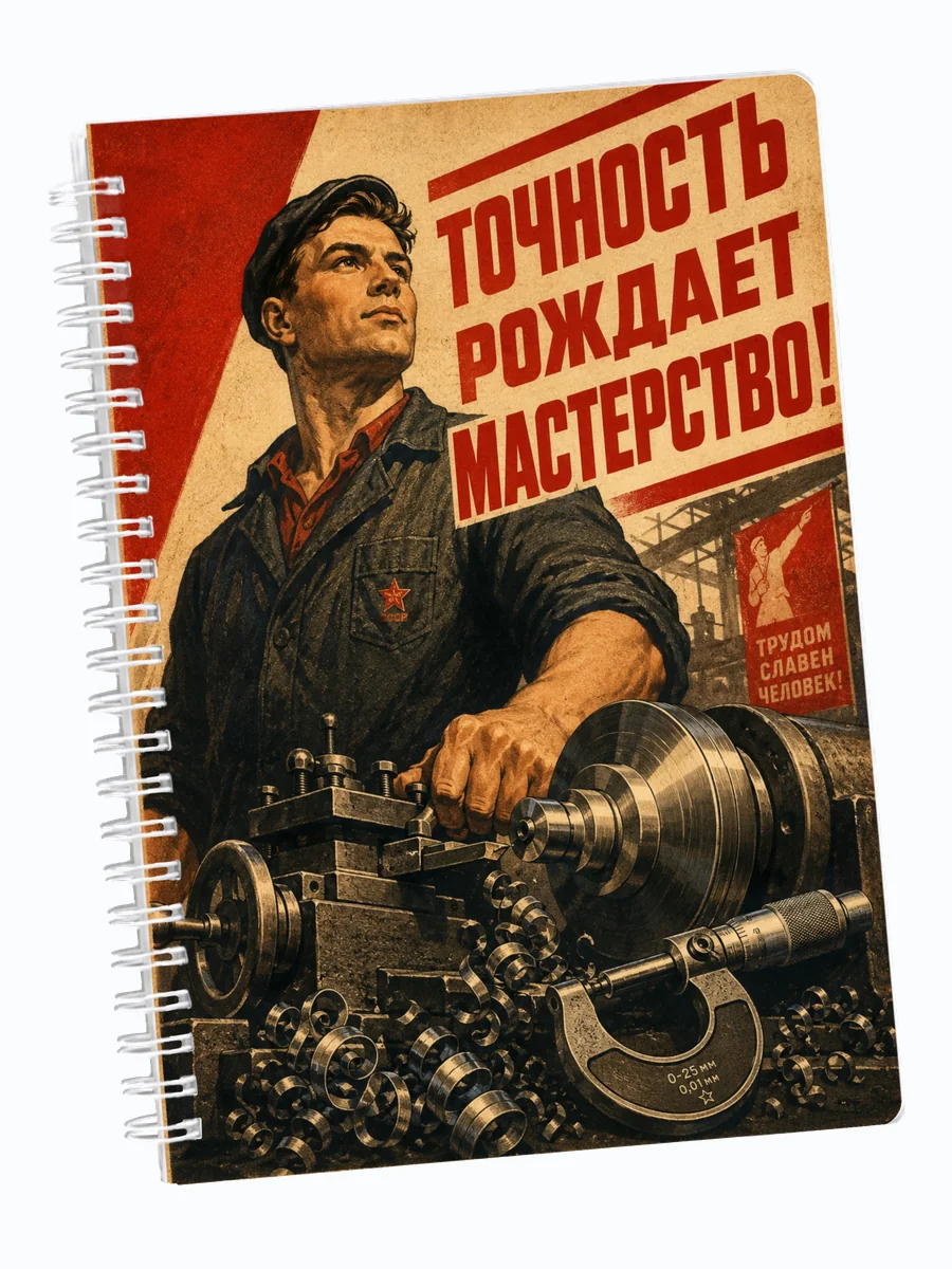 Ежедневник недатированный токаря