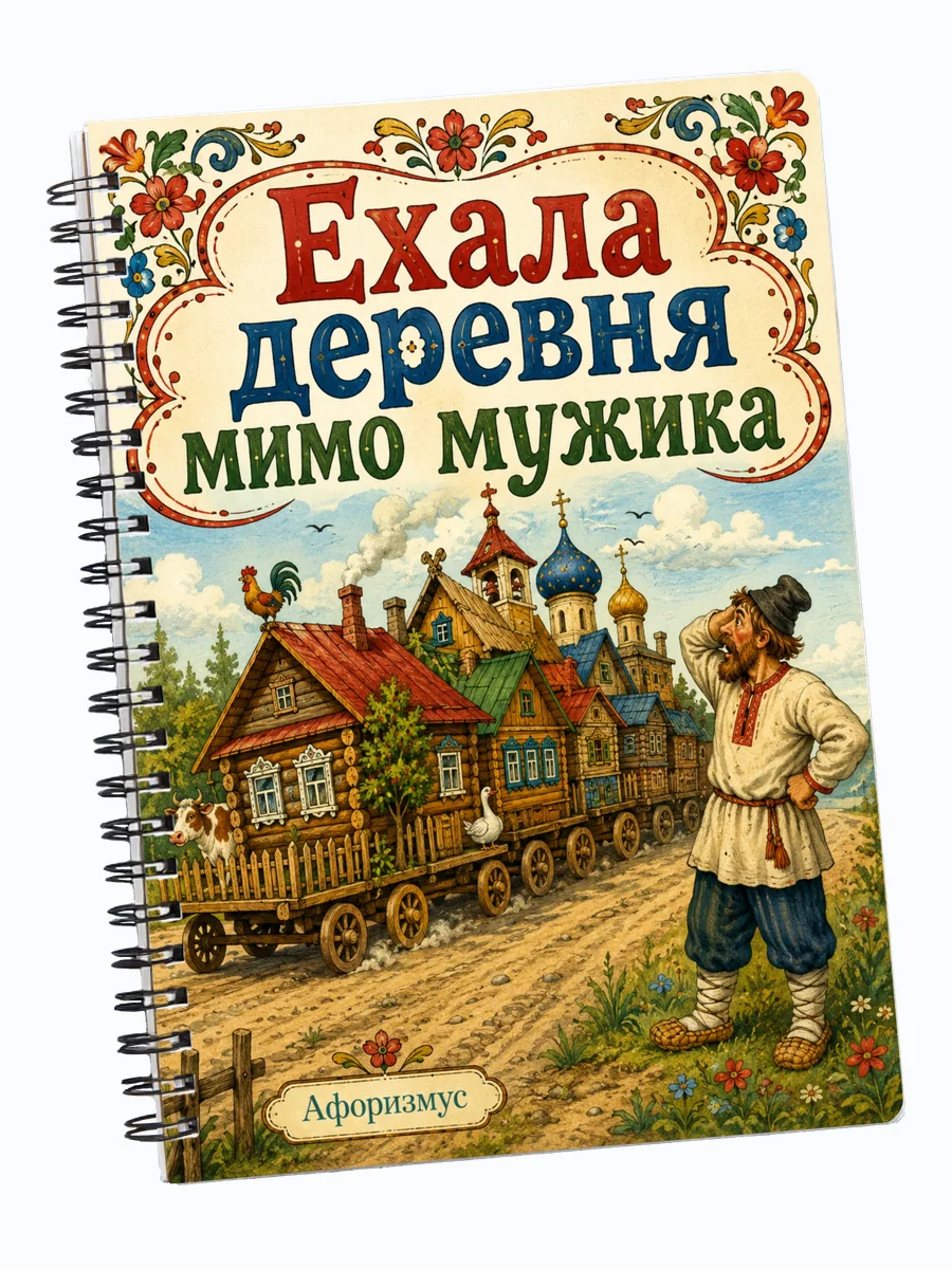 Блокнот Абсурдный юмор с мотивирующими цитатами