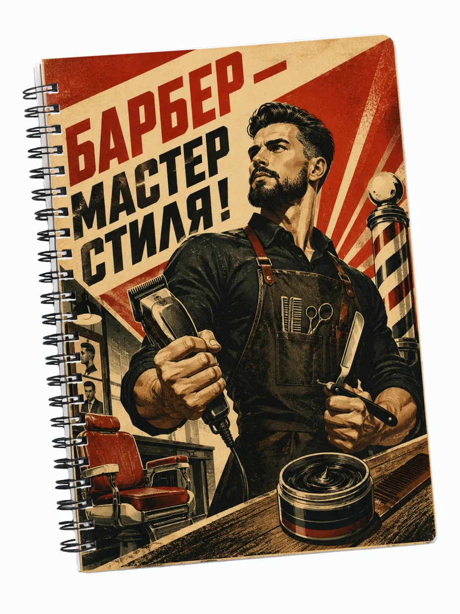 Блокнот барбера
