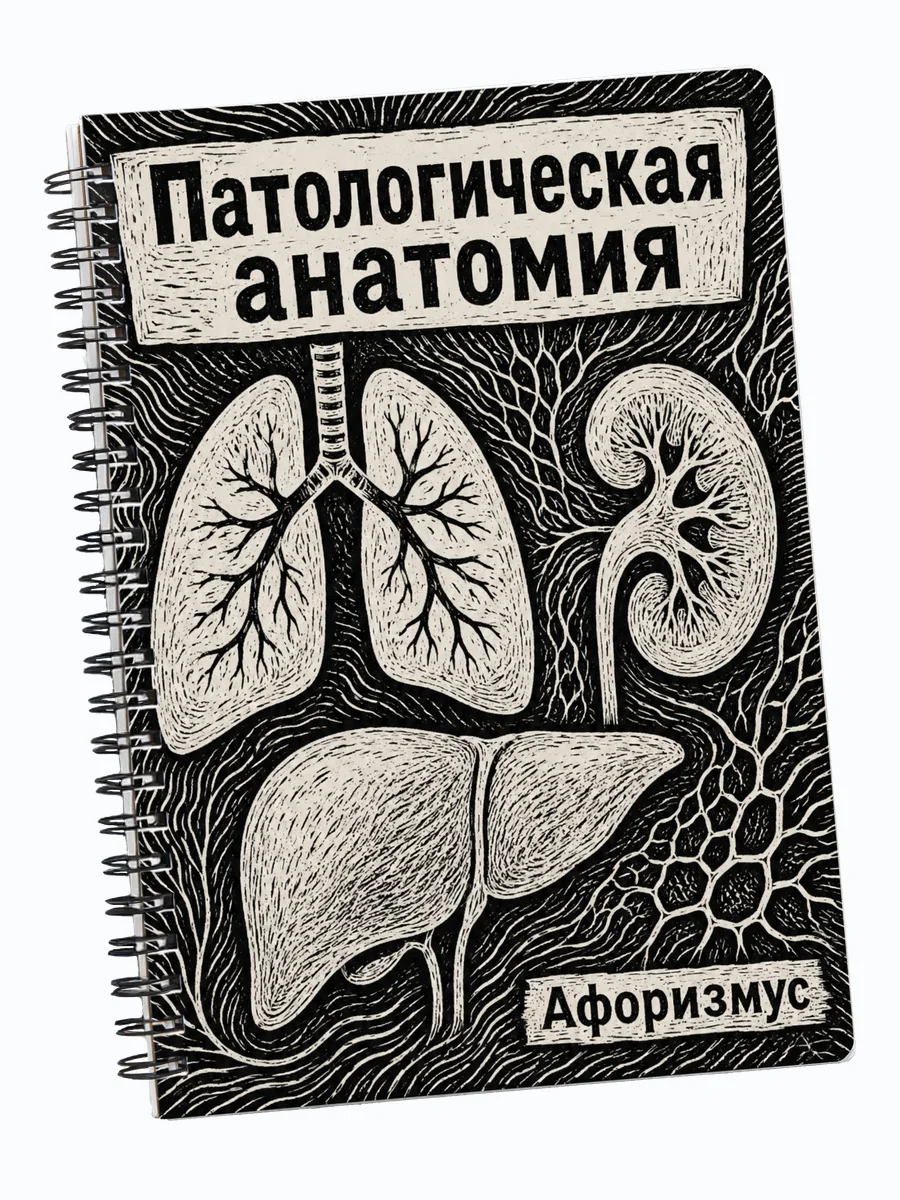 Тетрадь Патологическая анатомия с мотивирующими цитатами