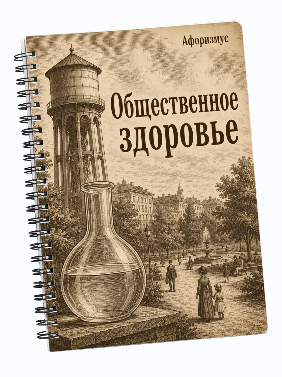 Тетрадь Общественное здоровье с мотивирующими цитатами