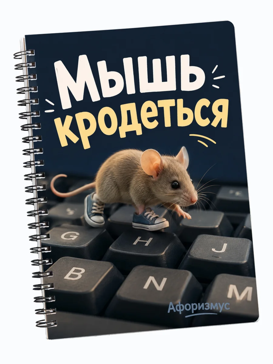 Блокнот Мемы с мотивирующими цитатами