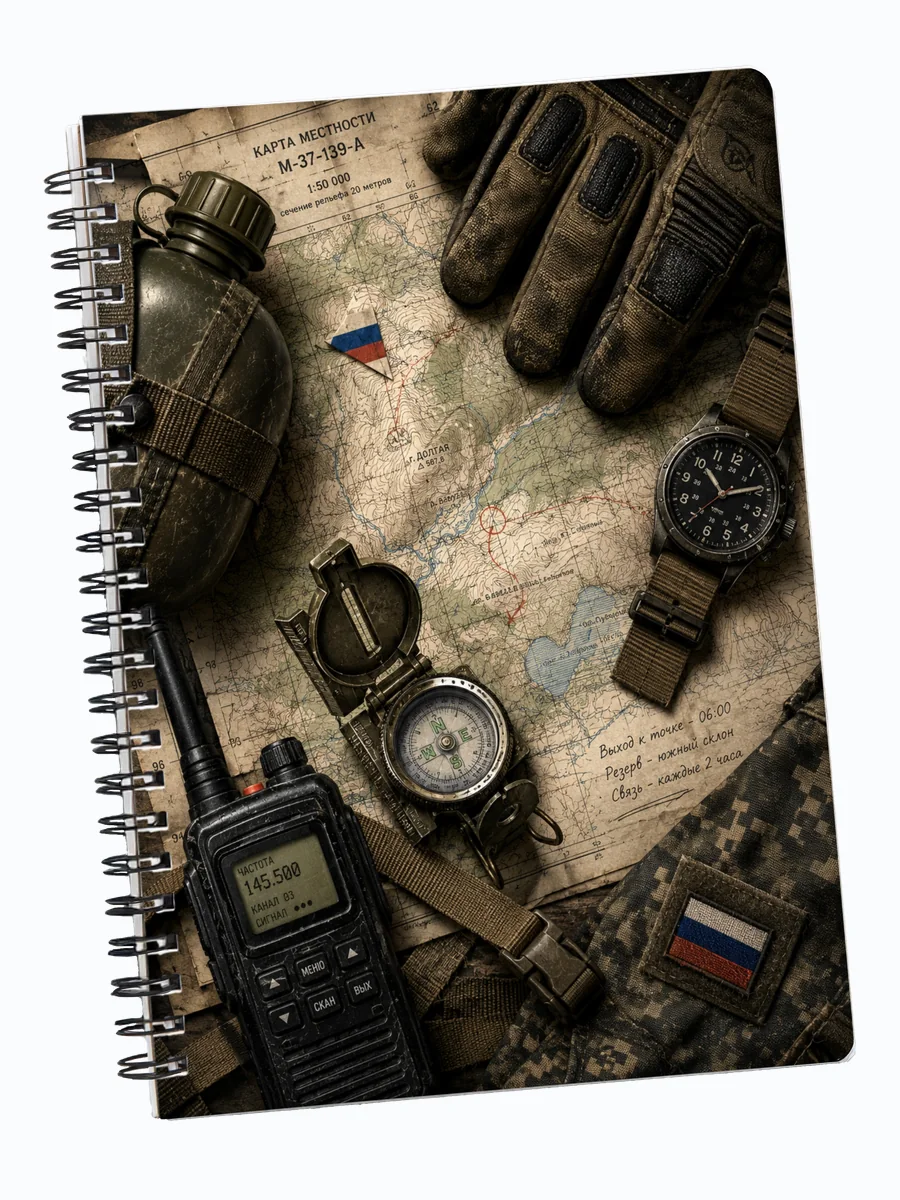 Блокнот военного