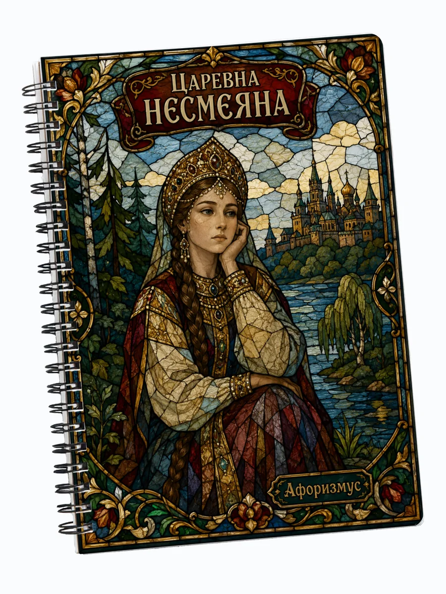 Блокнот Несмеяна с мотивирующими цитатами