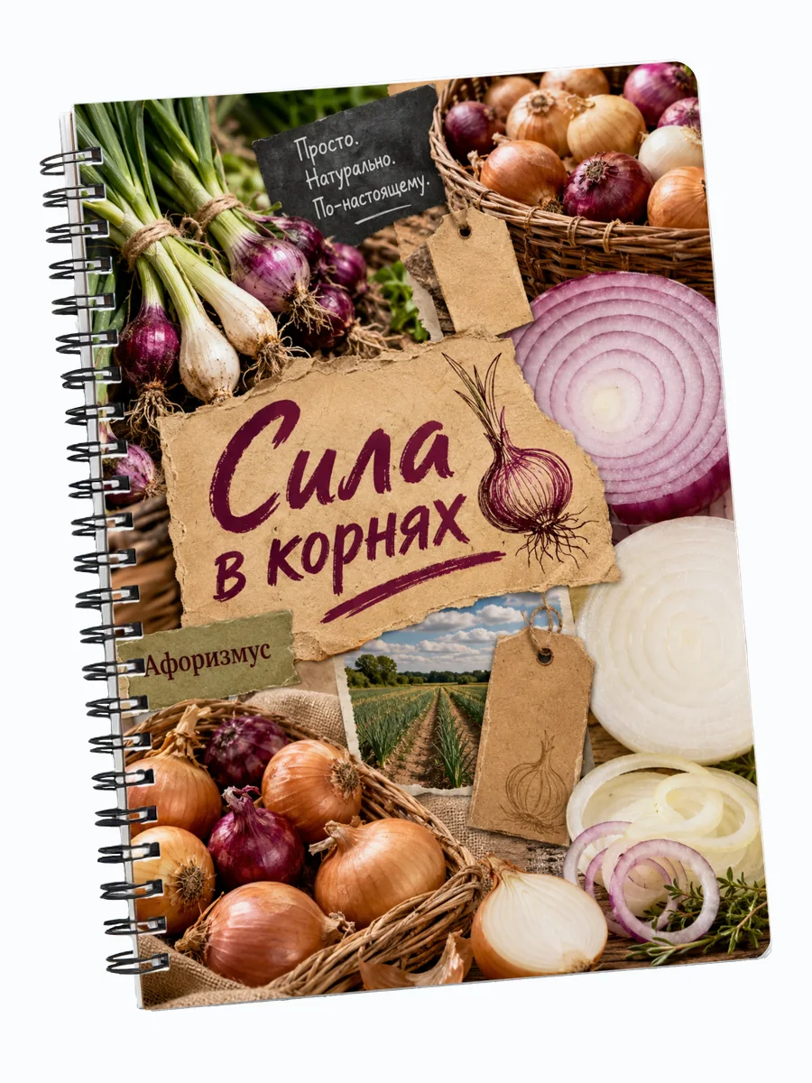 Блокнот Лук с мотивирующими цитатами