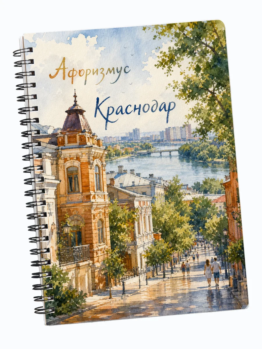 Блокнот Краснодар с мотивирующими цитатами