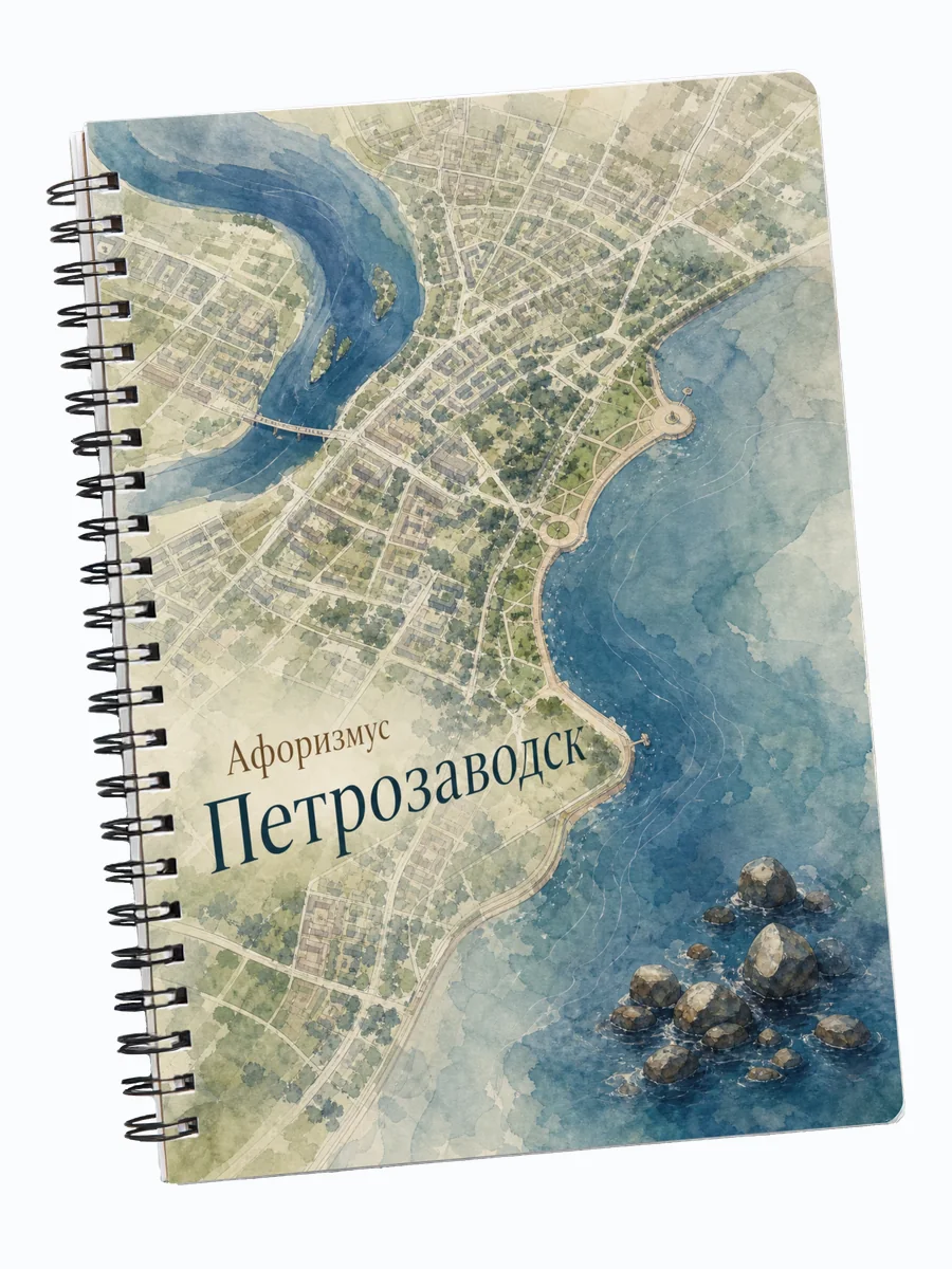 Блокнот Петрозаводск с мотивирующими цитатами
