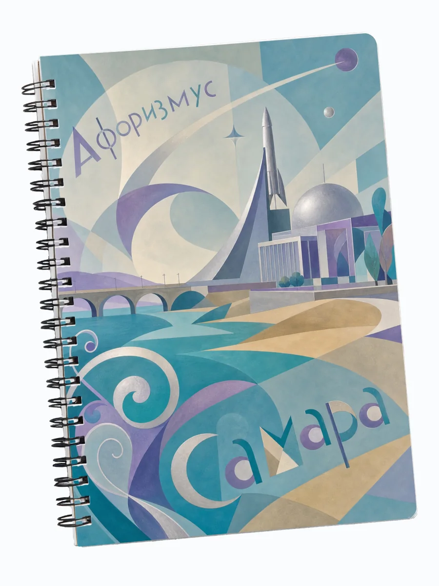 Блокнот Самара с мотивирующими цитатами