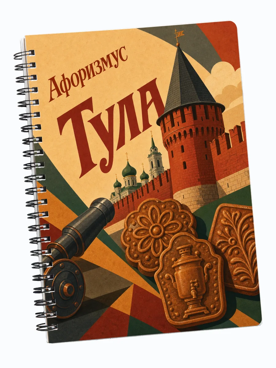 Блокнот Тула с мотивирующими цитатами