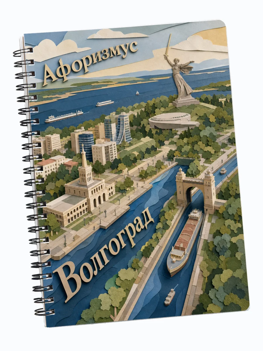 Блокнот Волгоград с мотивирующими цитатами