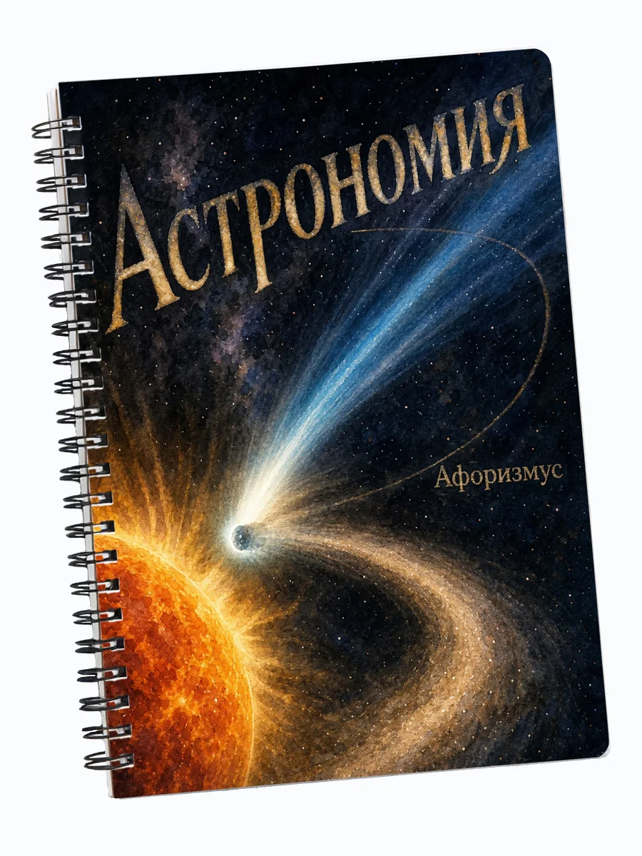 Тетрадь Астрономия с мотивирующими цитатами
