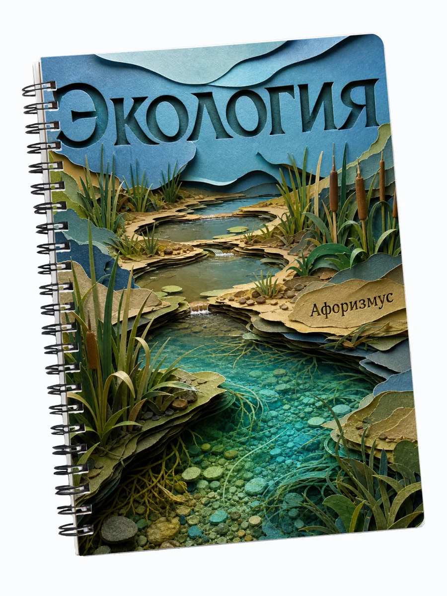 Тетрадь Экология с мотивирующими цитатами