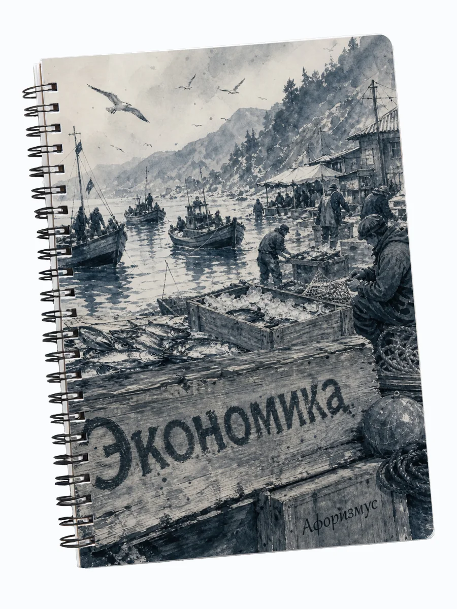 Тетрадь Экономика с мотивирующими цитатами