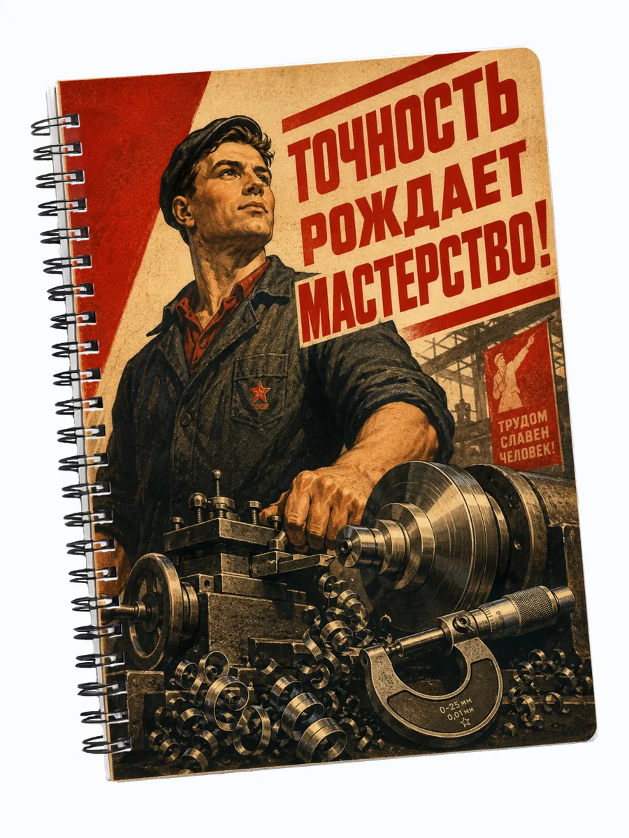 Блокнот токаря